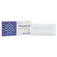 Mirastad stella ( Mirtazapin 30 mg) Hộp 2 vỉ * 14 viên