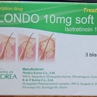 Solondo 10mg (Isotretinoin 10mg) H*3vi*10vien Korea