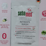 Gói Sachet Dung dịch vệ sinh phụ nữ Sebamed pH3.8 gói*10ml ( hàng tặng không bán 0
