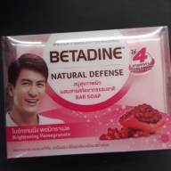 Betadine xà phòng natural defense bánh 110 g đỏ