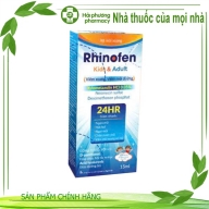 Xịt mũi xoang Rhinofen Kids & Adult ( Xylometazolin HCL 0.05 %, Neomycin sulfat, Sexamethasone phosphat ) lọ*15 ml