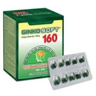 Ginko soft 160 Hộp 9 vỉ x 10 viên