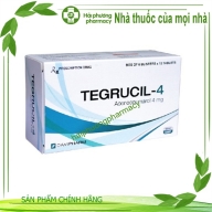 Tegrucil-4 ( acenocoumarol 4 mg) hộp*6 vỉ*10 viên