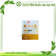 Dung dịch nhỏ mắt Ovital B ( berberine hcl 3.9/15ml , vitamin b12, vitamin b5 ) giảm mỏi mắt, khô mắt, viêm mắt, đau mắt đỏ lọ*15ml