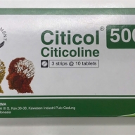 Citicol 500mg (Citicoline) Hộp 3 vỉ * 10 viên