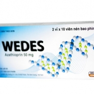 Wedes(azathioprin 50mg) Hộp 20 viên