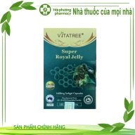 Sữa Ong Chúa Vitatree super royl jelly 1600 mg hộp*1 lọ*100 viên