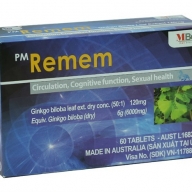 Remem(ginkgo 120mg) H*60v Úc