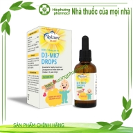 Avisure Vitamin D3 -Mk7 Drop ( 0-12 tháng,1 đến 3 tuổi) lọ*20ml