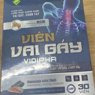 Viên vai gáy vidipha hộp*30 viên