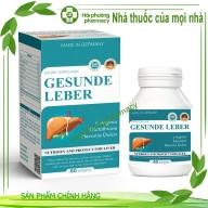 Bổ gan Gesunde leber Nhập khẩu Đức hộp * 60 viên