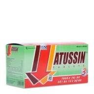 Atussin Tablets (25 vỉ x 4 viên/hộp)