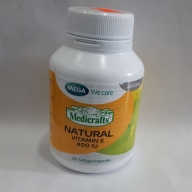 Natural Vitamin E (Enat E) 400UI Mega Lọ*30vien