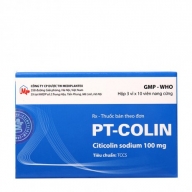 PT- Colin 100mg (3 vỉ x 10 viên/hộp)