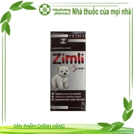 Siro ho Zimli Sirup Pháp ( dùng từ 6 tháng tuổi và người lớn ) lọ*100ml