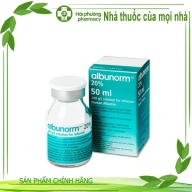 albunorm 20 % 200 g/6 lọ*50ml