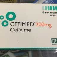 CEFIMED 200mg(cefixime) H*2vi*4vien