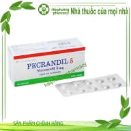 Pecrandil 5mg (Nicorandil) H* 6 vỉ x10 viên- Hà Tây