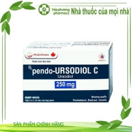 Pendo-URSODIOL C ( Ursodiol 250 mg ) domesco hộp*3 vỉ*10 viên