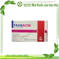 Franacne ( isotretinoin 20 mg ) hộp*3 vỉ*10 viên