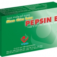 Pepsin B1 250mg Hộp 2 vỉ * 10 viên nang - VDD