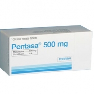 Pentasa 500mg (Mesalazine) H*10 vỉ*10 viên