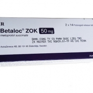 Betaloc zok 50mg Hộp 2 vỉ*14 viên