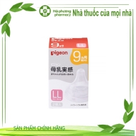 Núm ty Pigeon silicone siêu mềm plus WN3 phiên bản Nhật size LL