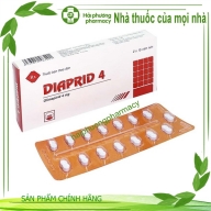 Diapro 4 ( glimepirid 4 mg) hộp*2 vỉ*15 viên