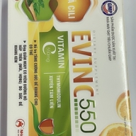 Evinc 550 Vitamin c nhất lộc hộp*3 vỉ*10 viên