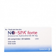No-Spa Forte 80mg (2 vỉ x 10 viên/hộp)