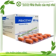 Piracetam 800 hộp*10 vỉ*10 viên