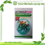 Kezakold-captek l-carnitine 250 mg hộp*30 viên