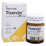 Tisercin 25mg (Levomepromazine) Lọ * 50viên - Hungari