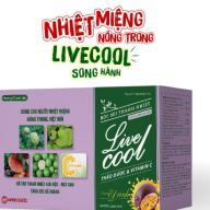 Bột sủi thanh nhiệt Livecool hương chanh dây