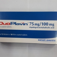 Duoplavin 75mg/100mg Hộp 3 vỉ*10 viên