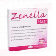 Viền đặt âm đạo Zenella MED Hộp 1 vỉ * 14 viên