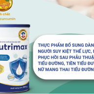 Sữa Pro Nutrimax THỰC PHẨM BỔ SUNG DÀNH CHO NGƯỜI SUY KIỆT THỂ LỰC, NGƯỜI CẦN PHỤC HỒI SAU PHẪU THUẬT, NGƯỜI TIỂU ĐƯỜNG, TIỀN TIỂU ĐƯỜNG, PHỤ NỮ MANG THAI TIỂU ĐƯỜNG THAI KỲ lon *800g