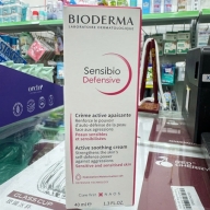 Bioderma Sensibio Defensive Kem dưỡng ẩm làm dịu da dành cho da nhạy cảm tuýp*40 ml