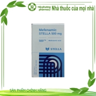 Mefenamic stella 500 mg hộp*1 chai*100 viên