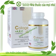 Collagen + A,E,C 12000mg Lọ 180v - AHLOZEN - USA