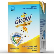 Sữa nước Abbott Grow Gold Hương vani hộp*110ml