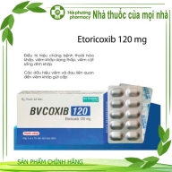 BVCOXIB 120 ( Etoricoxib 120 mg ) điều trị thoái hóa khớp hộp*5 vỉ*10 viên