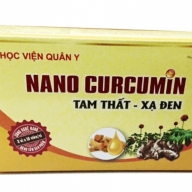 NANO CURCUMIN tam thất xạ đen Hộp 30 viên