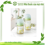 Bình sữa pigeon PPSU Plus WN3 phiên bản nhật 240 ml hình cây (mầu xanh nhạt)