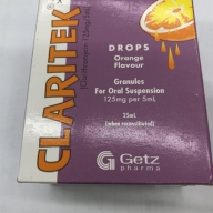 Claritek 125mg/ml (Clarithromycin) Lọ 25ml - Getz Pharma