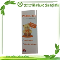 Pamol 250 (paracetamol 250 mg/5 ml ) cpc1 lọ *60 ml