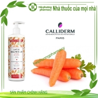 Calliderm lait dưỡng thể chiết xuất cà rốt l* 500 ml