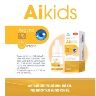 Nhỏ mắt Aikids ( argyrol 1 % ) Infrant dùng cho đau mắt đỏ, viên kết mạc..vimedco lọ*5ml