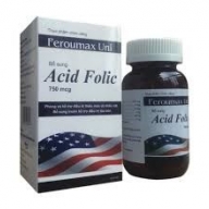 Acid Folic 750mcg Uni